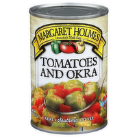 Margaret Holmes Tomatoes And Okra - 14.5 Ounce