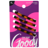 Goody Stay Tight Barrettes - 4 Count