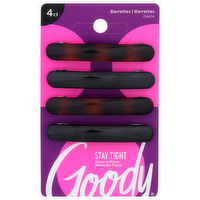 Goody Stay Tight Barrettes - 4 Count