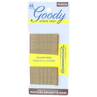 Goody Brunette Matches Hair Bobby Pins - 45 Count