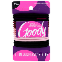 Goody Ouchless Elastics - 15 Count