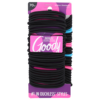 Goody Ouchless Elastics - 70 Count