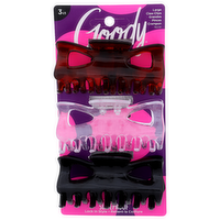 Goody Large Claw Clips - 3 Count