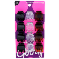 Goody Small Claw Clips - 12 Count