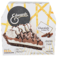 Edwards Fresh Baked Cookie Crust Chocolate Creme Pie - 25.5 Ounce