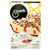 Edwards Single Serve Turtle Crème Pies - 2.7 Ounce - 2 Count