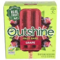 Outshine Grape Fruit Bars - 2.45 Fluid Ounce - 6 Count