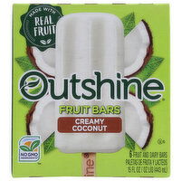 Outshine Fruit Bars Coconut - 2.5 Fluid Ounce - 6 Count