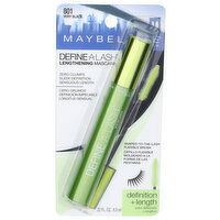 Maybelline 801 Very Black New York Define-A-Lash Lengthening Mascara - 0.22 Fluid Ounce