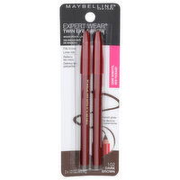 Maybelline 102 Dark Brown New York Expert Wear Twin Eye & Brow Pencils - 2 Count