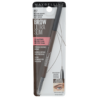 maybelline Defining Pencil, Brow Ultra Slim, Medium Brown 257
