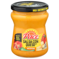 Pace Medium Salsa Con Queso Dip - 15 Ounce