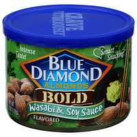 Blue Diamond Almonds Wasabi & Soy Sauce Flavored Bold - 6 Ounce