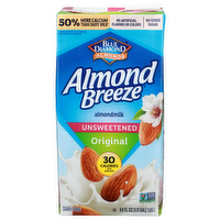 Blue Diamond Almonds Original Almond Breeze - 64 Fluid Ounce