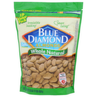 Blue Diamond Almonds Whole Natural - 16 Ounce