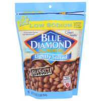 Blue Diamond Almonds Lightly Salted Low Sodium - 16 Ounce