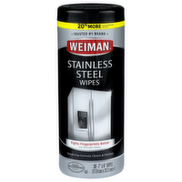 Weiman Stainless Steel Wipes - 30 Count
