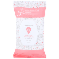 Summer's Eve For Sensitive Skin Sheer Floral Cleansing Cloths - 32 Count