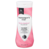 Summer's Eve Simply Sensitive Daily Gentle Wash - 15 Fluid Ounce