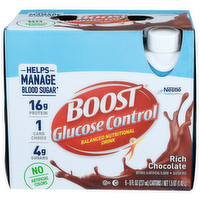 Boost Glucose Control Balanced Nutritional Drink - 8 Fluid Ounce - 6 Count