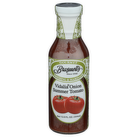 BRASWELL's Vidalia Onion Summer Tomato Thick Gourmet Dressing & Marinade - 12 Fluid Ounce - 1 Count