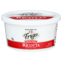 Frigo Ricotta Cheese Whole Milk - 15 Ounce