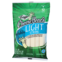 Frigo Cheese Heads Light Low Moisture Part Skim Mozzarella String - 0.833 Ounce - 12 Count