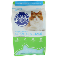 CATS PRIDE Unscented Micro Crystals Cat Litter - 6.5 Pound