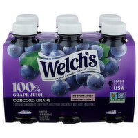 WELCH'S Welch Juice Concord Grape 6 - 10 Fluid Ounce - 6 Count