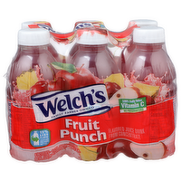 Welch's Fruit Punch Flavored Juice Drink - 10 Fluid Ounce - 6 Count