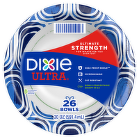 Dixie Bowls Ultra® Compostable Bowls - 26 Count