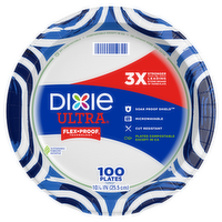 Dixie Plates Ultra® Compostable Plates - 100 Count