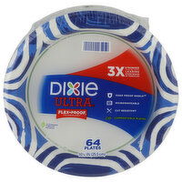 Dixie Ultra Plates - 64 Count