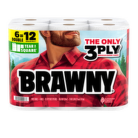 Brawny Tear-A-Square Paper Towels - 456 Count