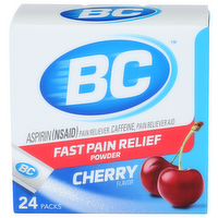 Bc Cherry Flavor Fast Pain Relief Powder - 24 Count