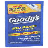 GOODY's Pain Reliever Aid - 6 Count