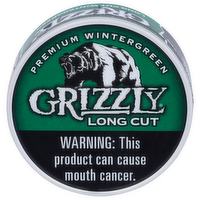 Grizzly Long Cut Moist Snuff - 1.2 Ounce