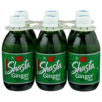 Shasta Ginger Ale - 10 Fluid Ounce - 6 Count