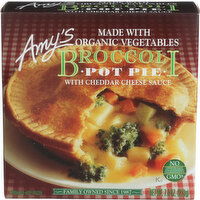 Amy's Frozen Pot Pie Broccoli - 7.5 Ounce