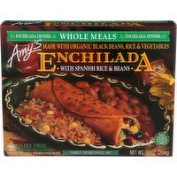 Amy's Enchilada With Spanish Rice & Beans - 10 Ounce