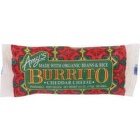 Amy's Burrito Bean & Cheddar Cheese - 6 Ounce