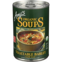 Amy's Vegetable Barley Soup Low Fat - 14.1 Ounce