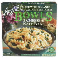 Amy's Frozen Bowl 3 Cheese Kale Bake - 8.5 Ounce