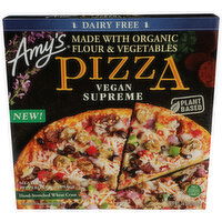 Amy's Vegan Supreme Pizza - 14 Ounce