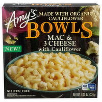 Amy's Mac & 3 Cheese With Cauliflower Bowl - 8.25 Ounce