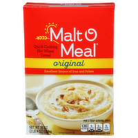 Malt O Meal Original Quick Cooking Hot Wheat Cereal - 36 Ounce