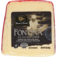 Boar's Head Fontina Cheese - 9 Ounce