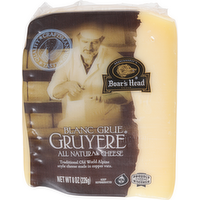 Boar's Head Blanc Grue Gruyere Cheese - 8 Ounce