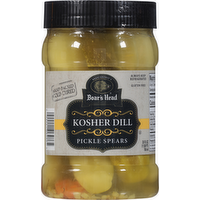 Boar's Head Kosher Dill Pickle Spears - 26 Fluid Ounce