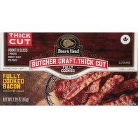 Boar's Head Butcher Craft Thick Cut Naturally Smoked Bacon - 2.29 Ounce